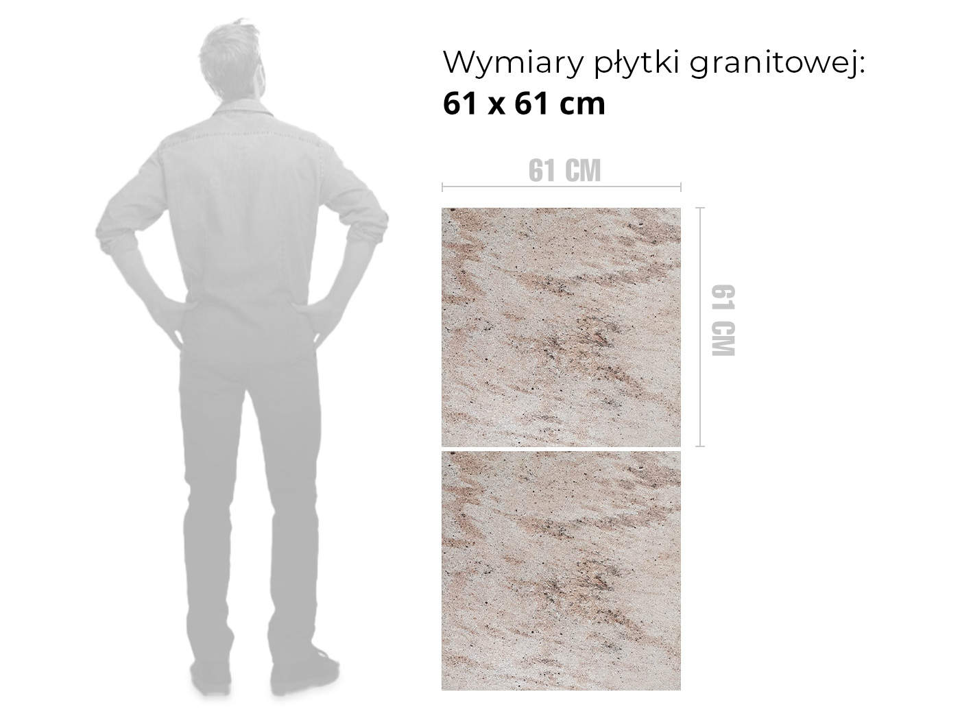 Wymiar płytki granitowej